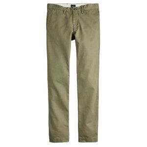 J.Crew Broken In 484 Slim Men's Chino Pants Olive Green W38 L32 100% Cotton